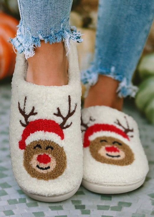 Reindeer Slippers