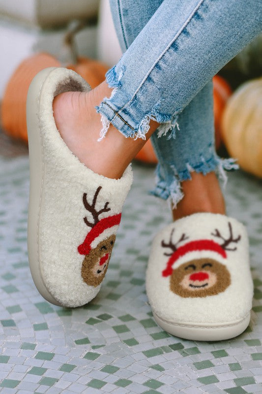 Reindeer Slippers