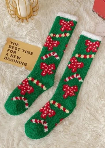 Cozy Festive Socks