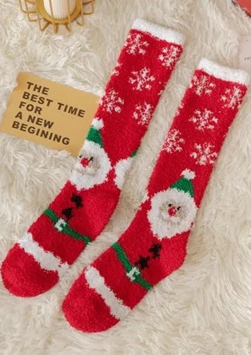 Cozy Festive Socks