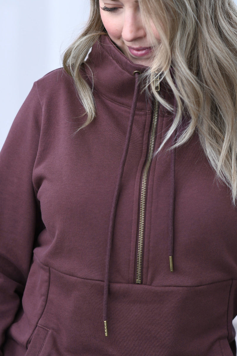 Harlow Half Zip