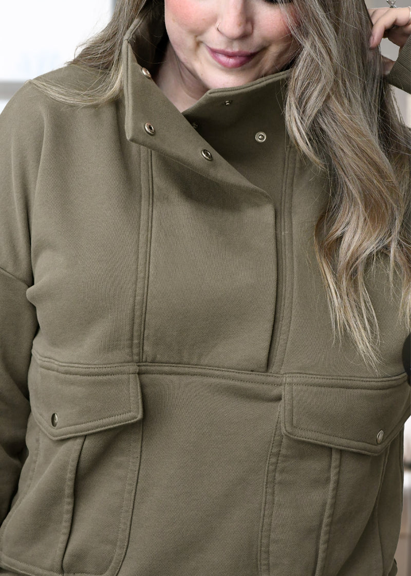 COMING SOON - Harper Cargo Pocket Pullover
