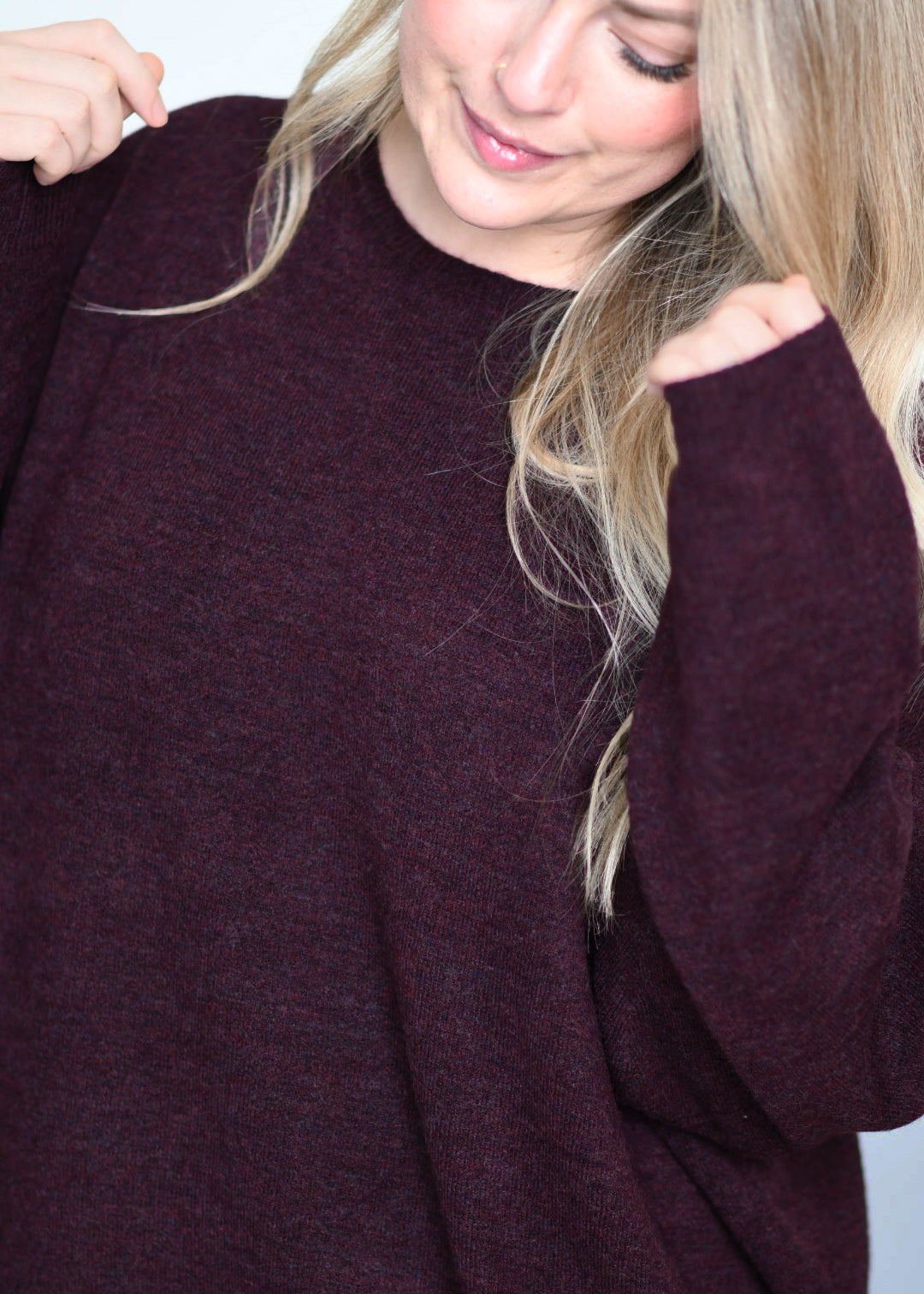 Hazel Knitted Sweater โ Blended Thread Clothing