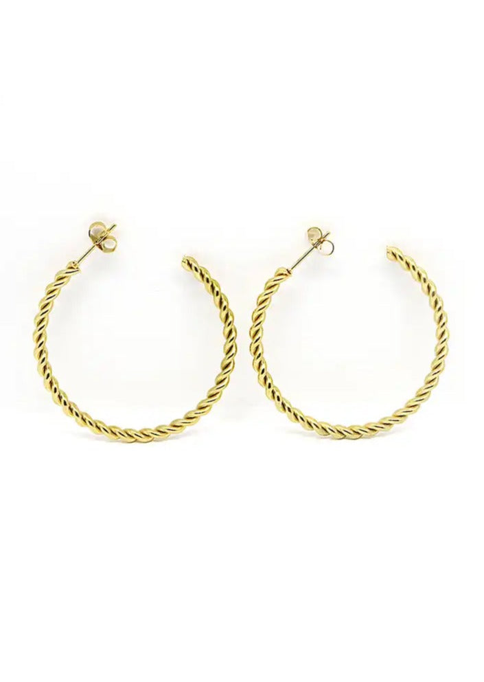 Earrings - C Hoop