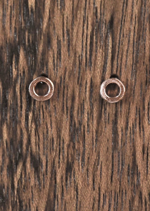 Earrings - Rose Gold Small Circle