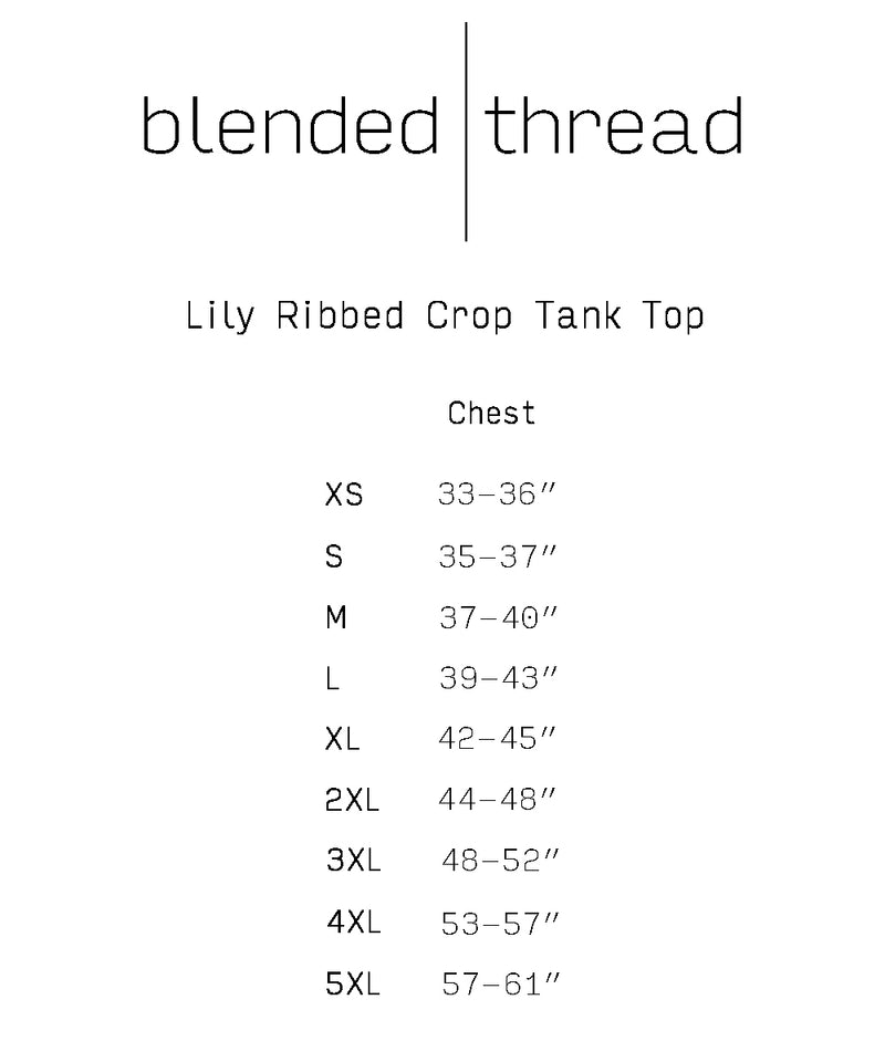 Lily Ribbed Crop Tank Top