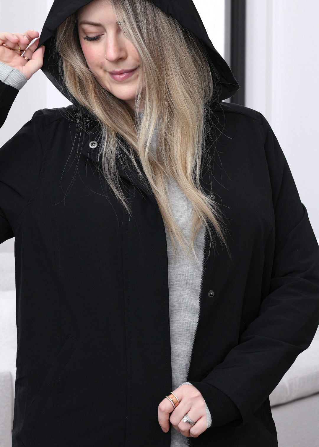 Poppy Jacket Poppy Long Spring Jacket – Blended Thread Clothing