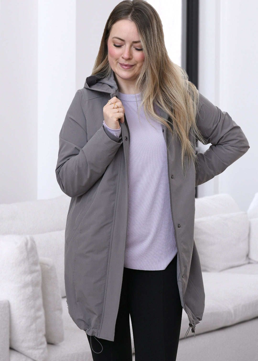 Poppy Jacket Poppy Long Spring Jacket – Blended Thread Clothing