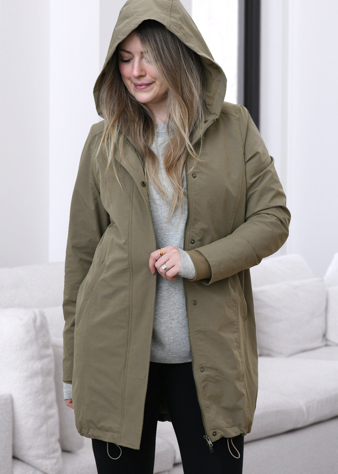 Poppy Jacket Poppy Long Spring Jacket – Blended Thread Clothing