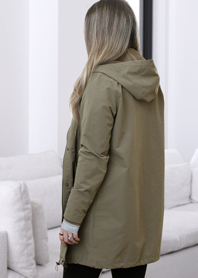 Poppy Jacket Poppy Long Spring Jacket – Blended Thread Clothing