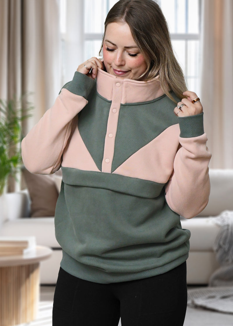 COMING SOON - Rory Colour Blocked Pullover