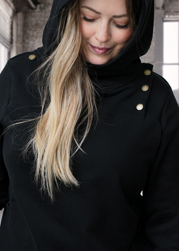 Rylan Side Snap Hoodie