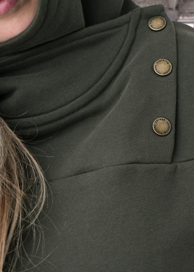 Rylan Side Snap Hoodie