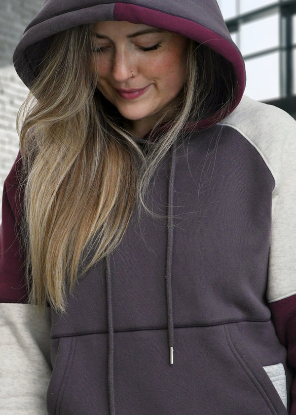 COMING SOON - Sloane Colour Blocked Hoodie