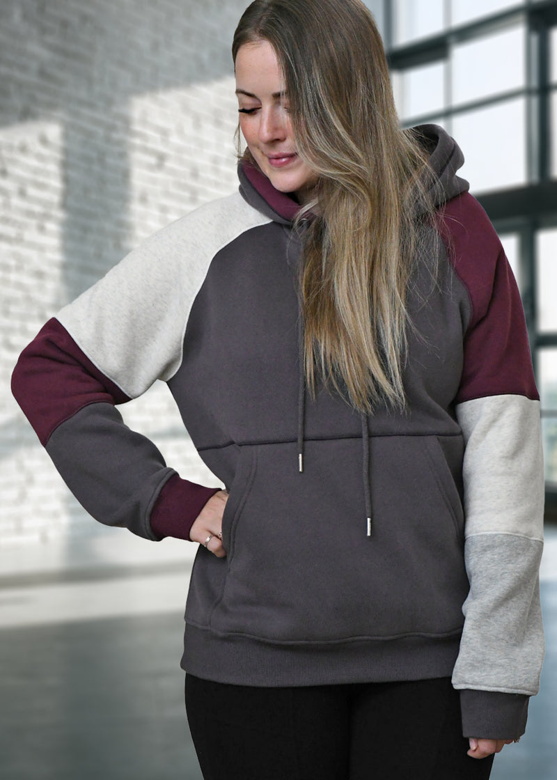 COMING SOON - Sloane Colour Blocked Hoodie