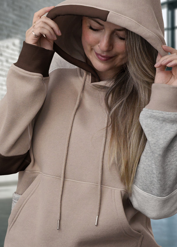 COMING SOON - Sloane Colour Blocked Hoodie