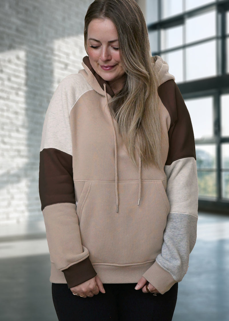 COMING SOON - Sloane Colour Blocked Hoodie