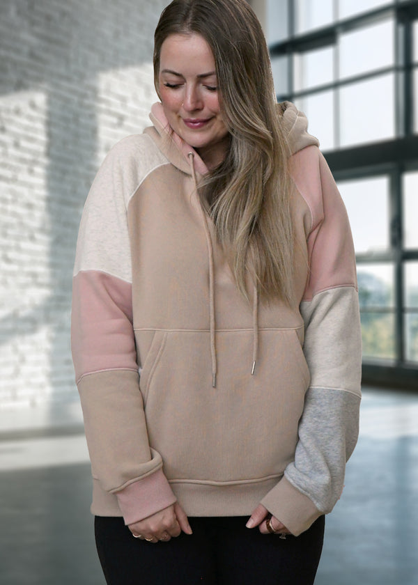 COMING SOON - Sloane Colour Blocked Hoodie