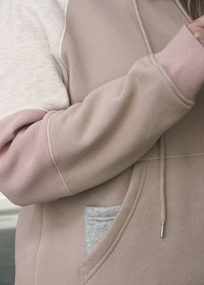 COMING SOON - Sloane Colour Blocked Hoodie