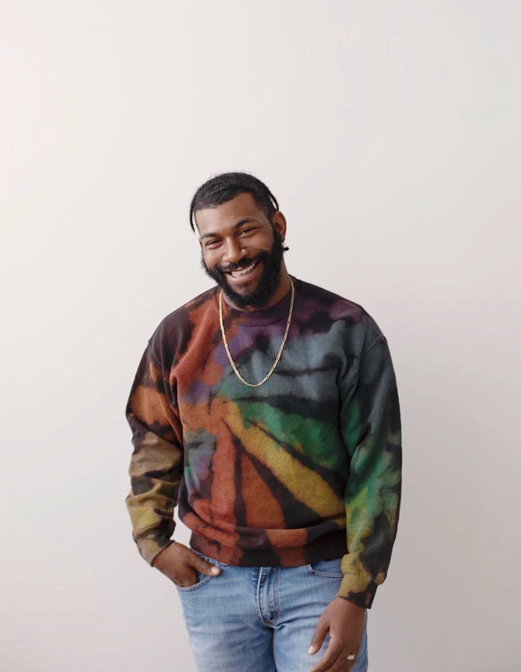 Rainbow Tie Dye Crew Neck