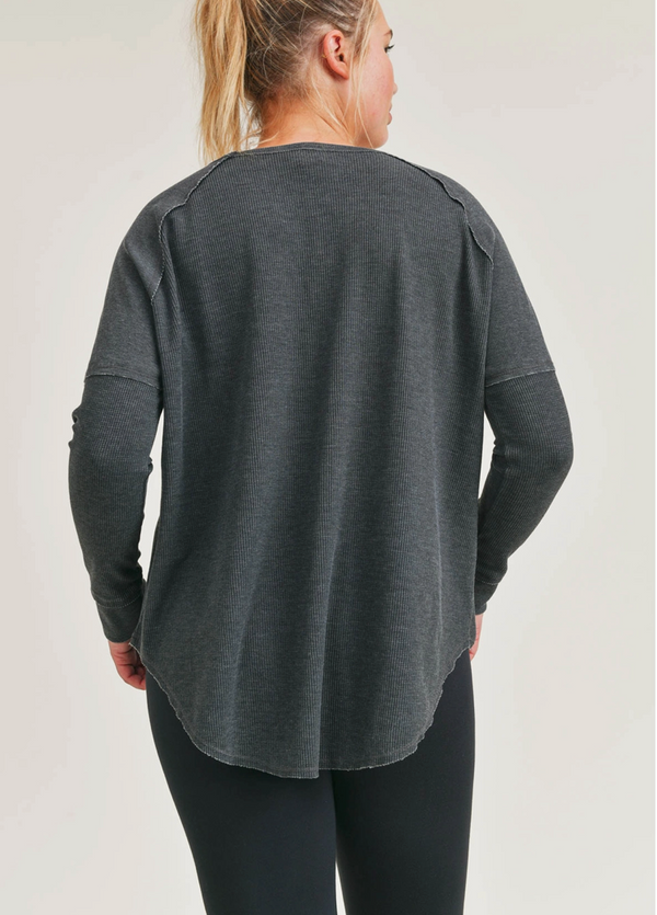 Waffle Long Sleeve - Women's - Contoured Fit