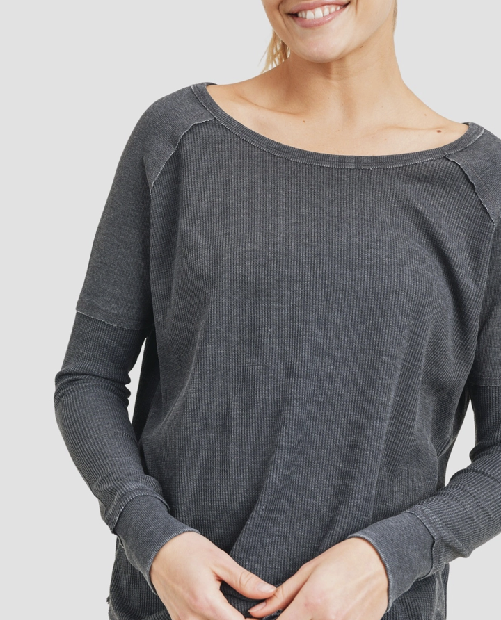 Waffle Long Sleeve - Women's - Contoured Fit