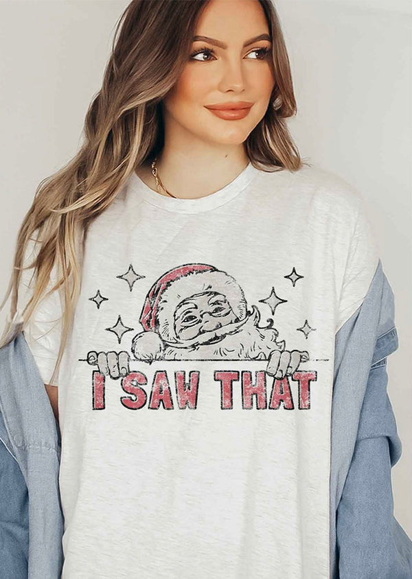 Santa Saw T-Shirt
