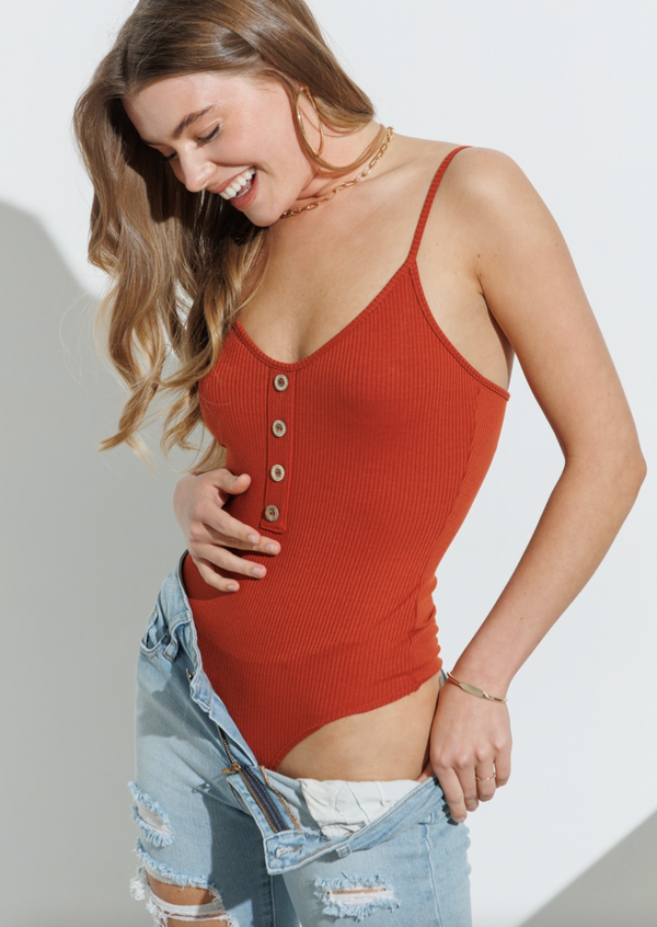 Ribbed Bodysuit