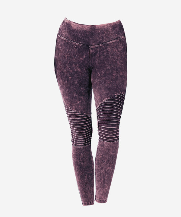 Moto Mineral Wash Leggings