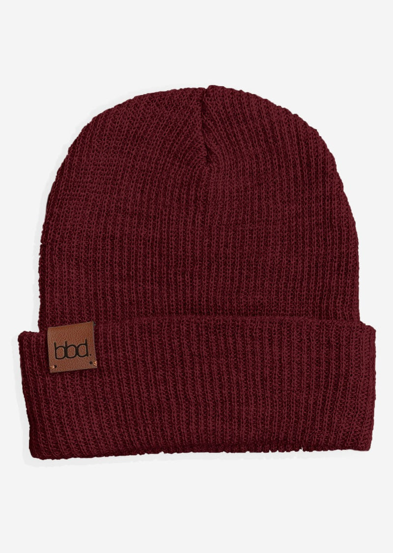 Beanie  - Burgundy