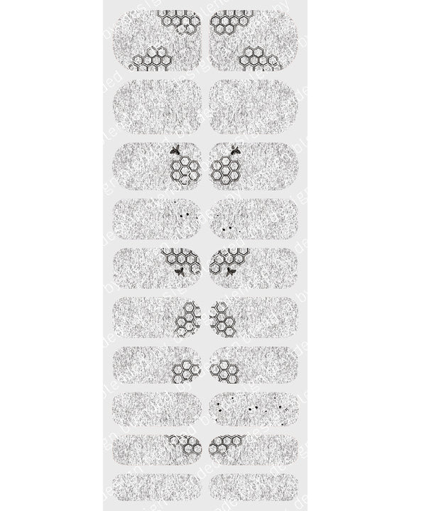 Nail Wraps - Honeycomb