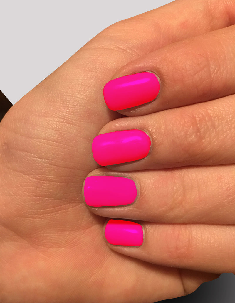 Nail Wraps - Neon Pink