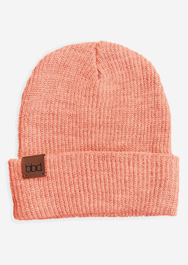 Beanie  - Peach