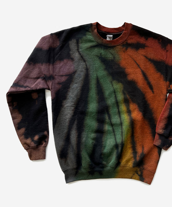 Rainbow Tie Dye Crew Neck